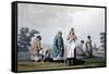 Lowkers - Women Who Weeded Corn, 1814-George Walker-Framed Stretched Canvas