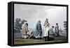 Lowkers - Women Who Weeded Corn, 1814-George Walker-Framed Stretched Canvas
