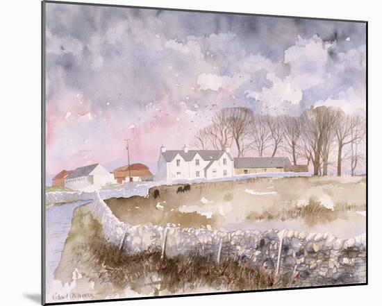 Lowland Farm-Richard Akerman-Mounted Giclee Print