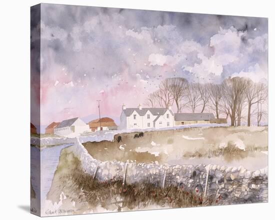 Lowland Farm-Richard Akerman-Stretched Canvas