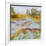 Lowland River I-Jacob Green-Framed Art Print