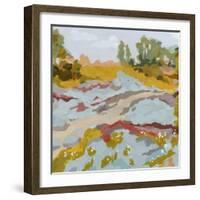 Lowland River I-Jacob Green-Framed Art Print