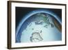 Lowlands and Highlands on Planet Earth-null-Framed Giclee Print