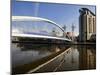 Lowry Bridge over the Manchester Ship Canal, Salford Quays, Greater Manchester, England, UK-Richardson Peter-Mounted Photographic Print