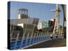 Lowry Centre, Salford Quays, Manchester, England, United Kingdom, Europe-Charles Bowman-Stretched Canvas