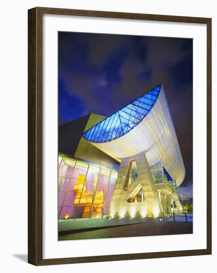 Lowry Centre, Salford Quays, Manchester, England-Nigel Francis-Framed Photographic Print