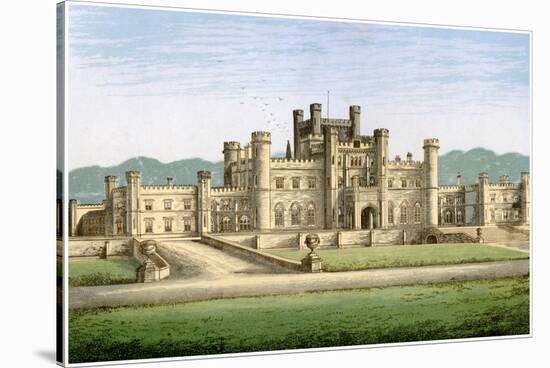 Lowther Castle, Westmorland, Home of the Earl of Lonsdale, C1880-Benjamin Fawcett-Stretched Canvas