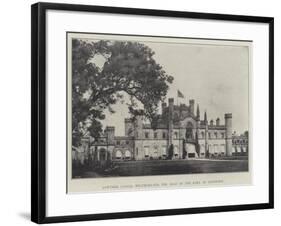 Lowther Castle, Westmorland, the Seat of the Earl of Lonsdale-null-Framed Giclee Print