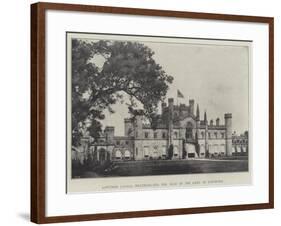 Lowther Castle, Westmorland, the Seat of the Earl of Lonsdale-null-Framed Giclee Print