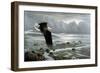 Lowtide - Bald Eagle-Wilhelm Goebel-Framed Giclee Print