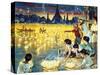 Loy Krathong Festival in Bangkok-Mcbride-Stretched Canvas