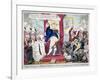 Loyal Address's and Radical Petitions..., 1819-George Cruikshank-Framed Giclee Print