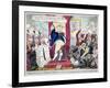 Loyal Address's and Radical Petitions..., 1819-George Cruikshank-Framed Giclee Print