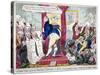 Loyal Address's and Radical Petitions..., 1819-George Cruikshank-Stretched Canvas