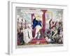 Loyal Address's and Radical Petitions..., 1819-George Cruikshank-Framed Giclee Print