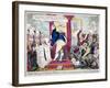 Loyal Address's and Radical Petitions..., 1819-George Cruikshank-Framed Giclee Print