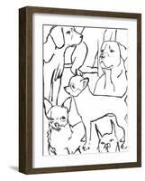 Loyal Companion IV-Annie Warren-Framed Art Print