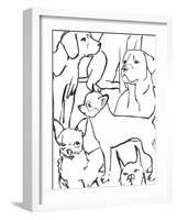 Loyal Companion IV-Annie Warren-Framed Art Print