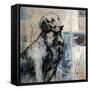 Loyal Companion-Mary Calkins-Framed Stretched Canvas