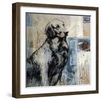 Loyal Companion-Mary Calkins-Framed Premium Giclee Print