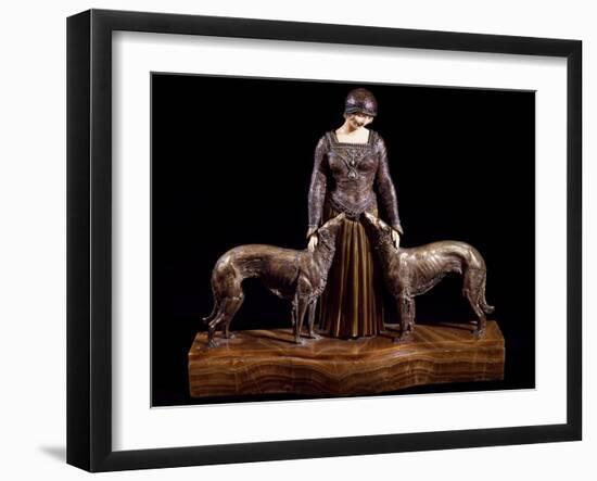 Loyal Friends-Dimitri Chiparus-Framed Giclee Print