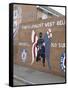 Loyalist Mural, Shankill Road, Belfast, Northern Ireland, United Kingdom-David Lomax-Framed Stretched Canvas