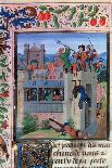 Massacre of the Peasant Rebels at Meaux, (135), C1475-Loyset Liedet-Framed Stretched Canvas