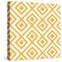 Lozenge Shaped Geometric Pattern-RLN-Stretched Canvas