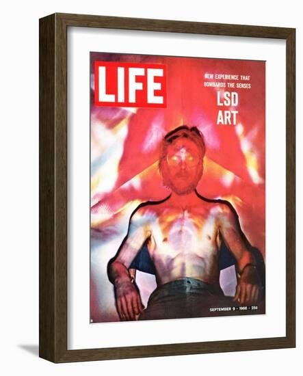 LSD Art, September 9, 1966-Yale Joel-Framed Photographic Print