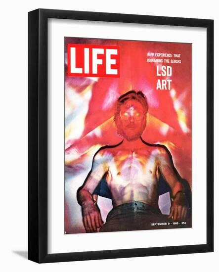 LSD Art, September 9, 1966-Yale Joel-Framed Photographic Print