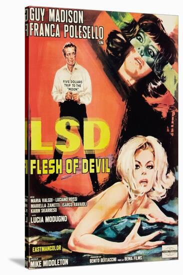 LSD: Flesh of the Devil-null-Stretched Canvas