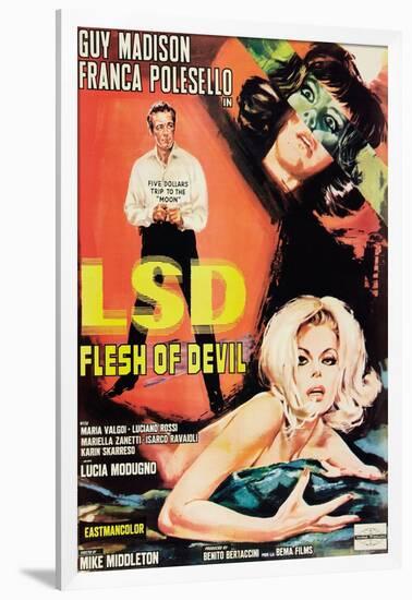LSD: Flesh of the Devil-null-Framed Art Print