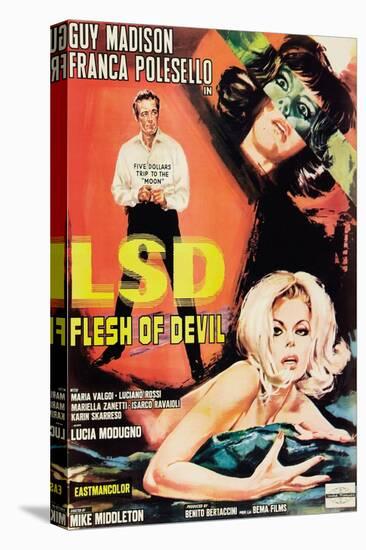 LSD: Flesh of the Devil-null-Stretched Canvas