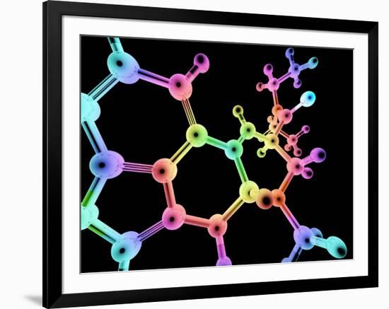 LSD Molecule, Artwork-PASIEKA-Framed Photographic Print