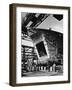 LST under Construction at Shipyard of the American Bridge Co-Andreas Feininger-Framed Photographic Print