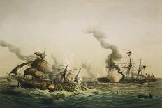 Naval Engagement Between the U.S.S. Kearsarge and the Confederate sea raider Alabama-Lt-Col Lebreton-Giclee Print