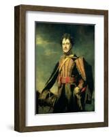 Lt. Col. Sir John James Fraser in Hussar Uniform-Sir Henry Raeburn-Framed Giclee Print