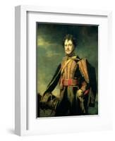 Lt. Col. Sir John James Fraser in Hussar Uniform-Sir Henry Raeburn-Framed Giclee Print