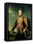 Lt. Col. Sir John James Fraser in Hussar Uniform-Sir Henry Raeburn-Framed Stretched Canvas