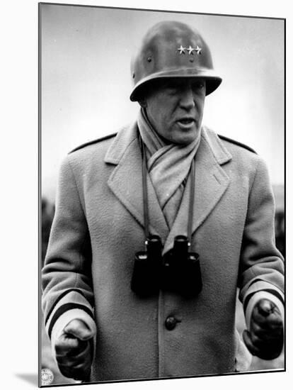 Lt. Gen. Patton-null-Mounted Premium Photographic Print