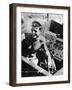 Lt John Kennedy in the Pacific During World War Ii-null-Framed Photo