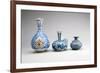 LtoR:Safavid Ghalian Base, Persia, Second Half of 17th Century (Underglaze Painted Earthenware)-null-Framed Giclee Print