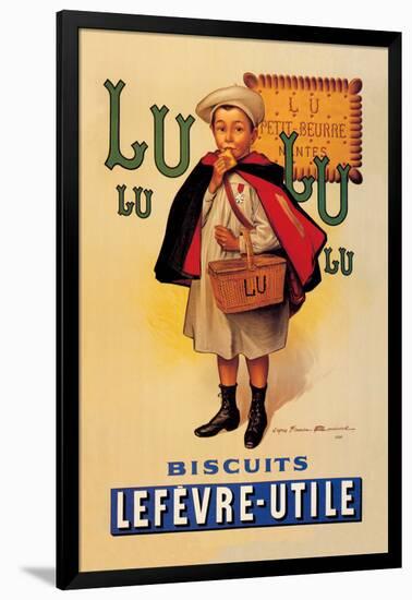 Lu Lu Biscuits-Firmin Etienne Bouisset-Framed Art Print