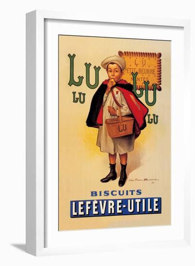 Lu Lu Biscuits-Firmin Etienne Bouisset-Framed Art Print