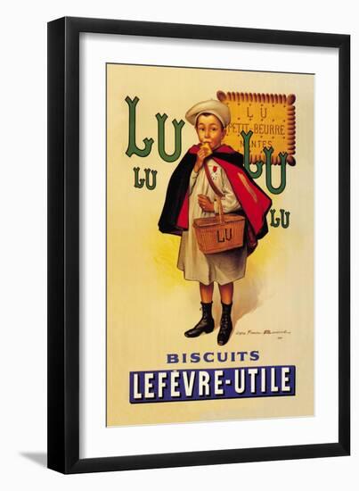 Lu Lu Biscuits-Firmin Etienne Bouisset-Framed Art Print