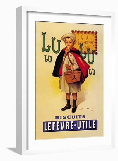 Lu Lu Biscuits-Firmin Etienne Bouisset-Framed Art Print