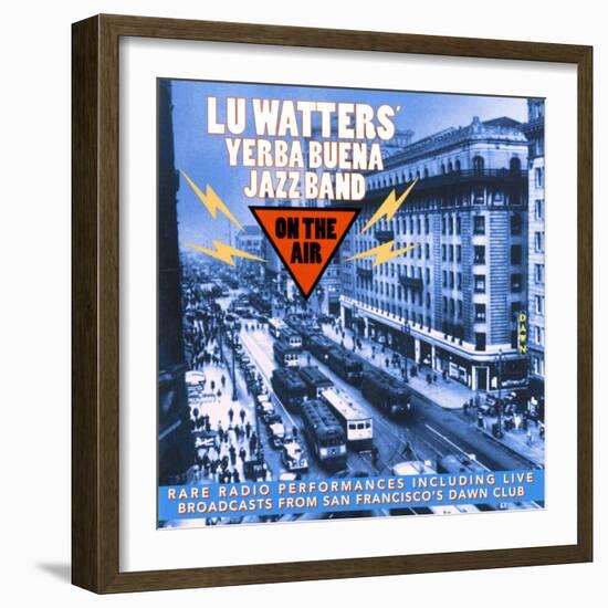 Lu Watters - On The Air-null-Framed Art Print