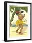 Luana, Little Hula Girl-null-Framed Art Print