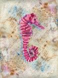 Pink Seahorse-LuAnn Roberto-Art Print