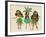 Luau Girls Beige-Cat Coquillette-Framed Giclee Print